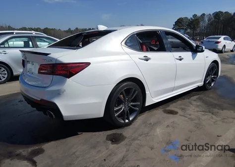 2019 Acura Tlx Tech A-Spec Pkgs из США, поврежденный, VIN 19UUB2F6XKA008432